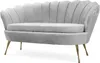 Bettso Elegant klassisch Muschelsofa Schalensofa Sofa Shell Produktbild-Vorschau 1