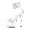 ADORE-727RS Pleaser Damen Plateau Riemchen Sandaletten Produktbild-Vorschau 2