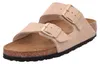 Birkenstock Arizona schmal Pantolette Beige in Gr. 38 Produktbild-Vorschau 3