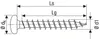SPAX Universalschraube 3 x 10 mm, 100 Stück, Vollgewinde, Produktbild-Vorschau 1