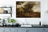 OneMillionCanvasses® - Leinwandbilder - 140x90 cm, Tanzende Produktbild-Vorschau 4
