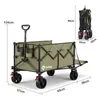 Sekey Klappbar Bollerwagen mit Faltbarer Heckklappe, 160L & Produktbild-Vorschau 8