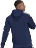 Man wearing a blue Adidas sweatshirt, viewed from the back. Náhľad obrázku produktu