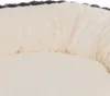 A close-up view of the interior of a pet bed, showing the soft, plush fabric. Produktbild-Vorschau