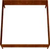 zvýšená postel vidaXL 100x100x41 cm Corten Steel Náhled obrázku produktu 4