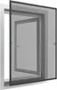 EASY LIFE MAKO Insektenschutz Fenster 120x140 cm Antrazit – Produktbild-Vorschau 3