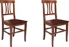 2er Set Wohnzimmer- oder Küchenstühle, Landhausstil, Buche Produktbild-Vorschau 1