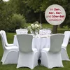 DETEX® Stuhlhussen 2er Set Weiß Hochzeit Stretch  Dehnbar Produktbild-Vorschau 6