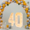 40 chiffres lumineux, décoration pour fête d'anniversaire Voir les images du produit 7