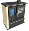 Houtfornuis met oven Verso CS Plus Inox 7,7 kW – stalen Productafbeelding-voorbeeld 1