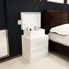 Nachttisch Nachtschrank mit LED-Beleuchtung mit 3 Produktbild-Vorschau 3