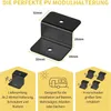 8er Set Alu Z-Winkel Befestigungswinkel schwarz PV Produktbild-Vorschau 6