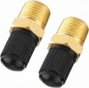 2Pcs 1/8" NPT MPT Brass Air Compressor Tank Fill Valve Voir les images du produit 6