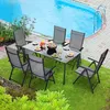 Gartenstühle 2er Set – Verstellbarer, klappbarer Produktbild-Vorschau 2