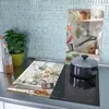 Spritzschutz Herdabdeckplatte Schneidebrett aus Glas Kochen Produktbild-Vorschau 3