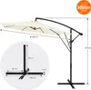 ML-Design Ampelschirm Ø 300 cm Beige Alu Sonnenschirm mit Produktbild-Vorschau 9