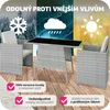 TecTake 403732, Šedá, 2 sedadlo/sedadel, Dospělí a děti, Náhled obrázku produktu 9