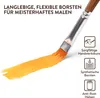 H&S Pinselset Acrylfarben Aquarell und Ölfarben - 12er Set Produktbild-Vorschau 3