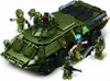 Sluban Model Bricks M38-B1251 Tank BTR-80AS IFV à l'échelle Voir les images du produit 3