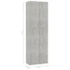 "2026 Promotion" Büroschrank Betongrau 60x32x190 cm Produktbild-Vorschau 8