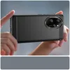 Techsuit Carbon Silicone puzdro pre Honor 200 Pro – čierne Náhľad obrázku produktu 7