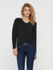 ONLY Pull chaud en maille stretch Sweater col V manches Voir les images du produit 2