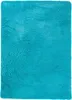 Tapiso Teppich SILK Modern Türkis Wohnzimmer  80 x 150 cm Produktbild-Vorschau 2