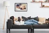 Bild 60x40 MDF-Rahmen, Wandkunst Welpen und Katzen Produktbild-Vorschau 2
