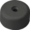 Walteco Kluzák, průměr 40, výška 20mm, plast, černý Náhled obrázku produktu 1