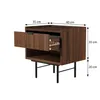 BEAUTYSOFA | Nachttisch EVRON 40 cm, Nachtschrank mit Produktbild-Vorschau 7