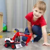 Malplay Baubagger bewegliche Teile Sound Licht rot Produktbild-Vorschau 6
