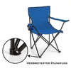 BigDean Faltstuhl BLAU Campingstuhl Anglerstuhl mit Produktbild-Vorschau 7