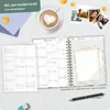 Family-Timer 2026/2027 / 17 Monate / A5 / Minty Leaves / Produktbild-Vorschau 8