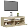 The Living Store TV-Schrank mit LED-Leuchten Sonoma-Eiche Produktbild-Vorschau 5
