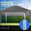 24MOVE® Pavillon Santos 3x3m Pop-Up UV-Schutz 50+ Produktbild-Vorschau 4