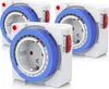 BEARWARE 3x Zeitschaltuhr, mechanisch, 3-St., 24h, kompakt, Produktbild-Vorschau 1