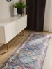benuta tapis vintage lavable couloir George Bleu 80x240 cm Voir les images du produit 2