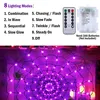 Spinnennetz Lichterkette LED Halloween Lichternetz 8 Produktbild-Vorschau 2
