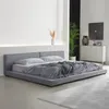 HOME DELUXE Bett mit Ablage GALAXIS - Grau 270 x 200 cm - Produktbild-Vorschau 2