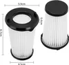 Two vacuum filters with dimensions labeled in centimeters. Produktbild-Vorschau