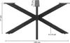 STADO | Tischgestell | Metall | Schwarz | 150x78x71cm | Produktbild-Vorschau 9