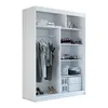 Schwebetürenschrank, 2-türig Schrank 160 cm mit Spiegel GAP Produktbild-Vorschau 4