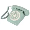 Téléphone fixe vintage européen antique, vert, appel haute Voir les images du produit 4