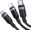 Cavo Joyroom 4 in 1 da USB-A a 2xUSB-C/Lightning/Micro USB Anteprima dell’immagine prodotto 15