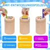 Montessori Spielzeug, 3-in-1 Montessori Spielzeug, Holz Produktbild-Vorschau 5