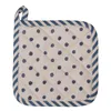 Clayre & Eef Kinder Topflappen 16x16 cm Beige Blau Produktbild-Vorschau 2