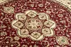 Tapis ROYAL ADR cercle modèle 521 bordeaux rouge cercle 150 Voir les images du produit 5