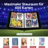 Fußball Karten Sammelalbum mit 4 Taschen 50 Hüllen und Produktbild-Vorschau 6