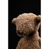 A close-up shot of a brown teddy bear against a black background. Podgląd zdjęcia produktu