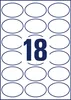Avery Zweckform 6242-10, Ovale Etiketten, A4, 63,5 x 42,3 Produktbild-Vorschau 3